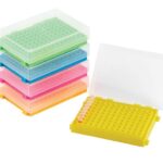 Rack C/ 96 Pocos P/ Tubos De Pcr De 0,2Ml-Pct/05Un
