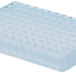 Placa Pcr 96 Poços Com Borda Perfil Baixo 200Ul-Pct/10Un