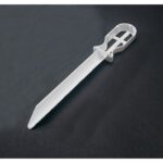 Espatula Descartável Em Poliestireno, Estéril, Tamanho 22.9Cm - Pct/100Un