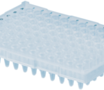 Placa Pcr, 0,2Ml, 96 Poços, Meia Borda, Transparente - Pct / 25 Un