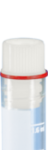 Criotubo 2Ml, Rosca Interna, Com Anel De Vedação, Tampa Branca - Pct/50Un