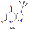 Padrão Teobromina-D3 (7-Metil-D3) - Fr/10Mg