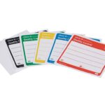 Etiquetas de controle, 95 x 95 mm - 500 unidades por rolo