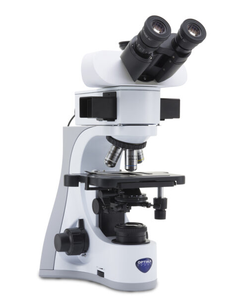Microscópio profissional para fluorescência