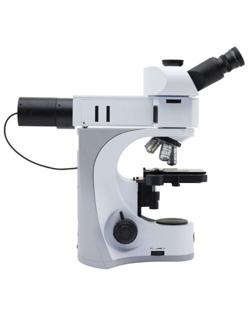 Microscópio profissional para metalografia e luz polarizada